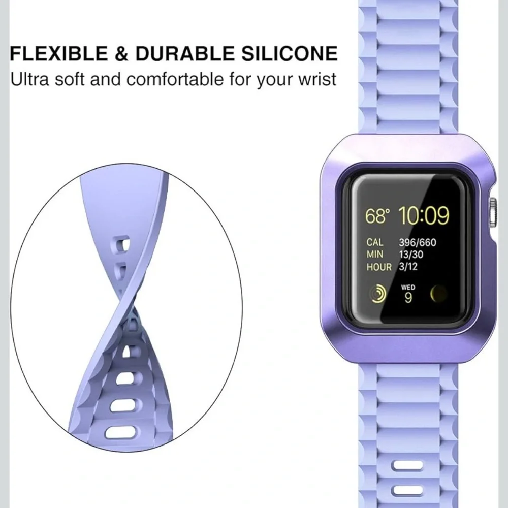 Dexnor Band with Case for Apple Watch Series SE/6/5/4 [40mm]